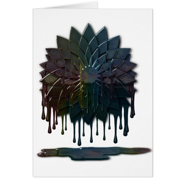 Tarjetas de derrame de petróleo (Frente)