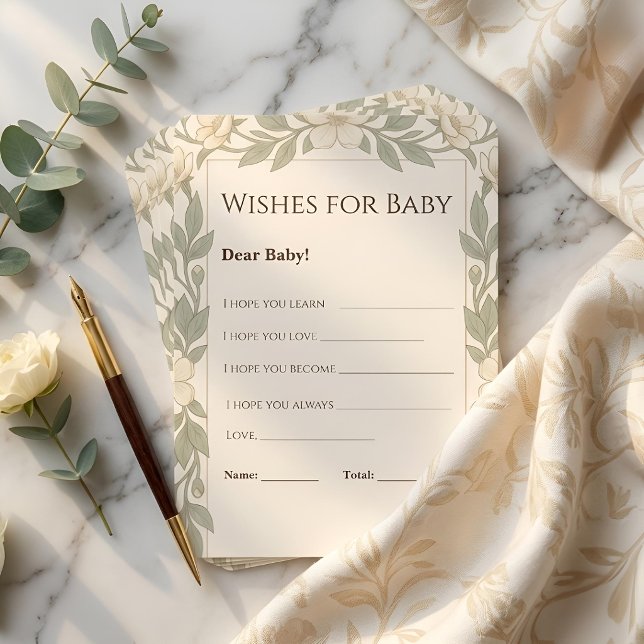 Tarjetas de deseos para bebé, Tarjetas para baby s (Subido por el creador)
