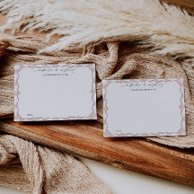 Tarjetas de deseos y consejos para padres en la fi