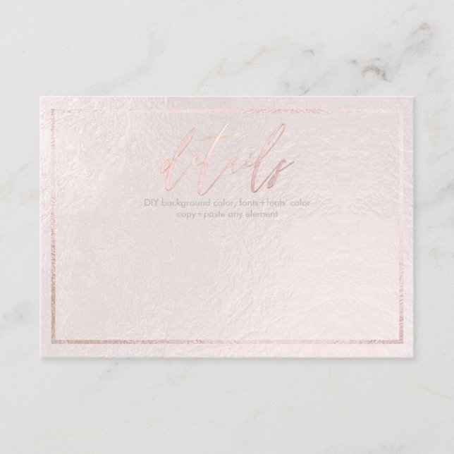 TARJETAS DE DETALLE DE PixDezines RUBOR PINK (Anverso)