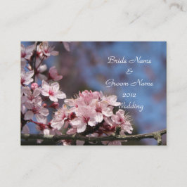 tarjetas de detalle de recepción de bodas.