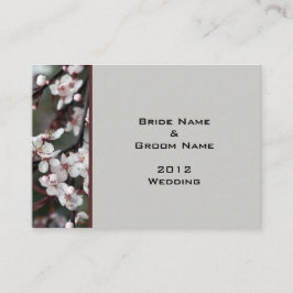 tarjetas de detalle de recepción de bodas.