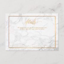 TARJETAS DE DETALLES PixDezines/MARBLE+ORO FAUX
