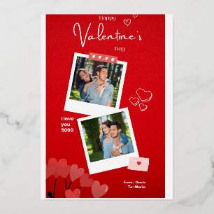 Tarjetas de Día de San Valentín fotográfico person