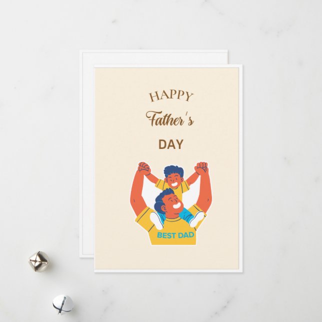 Tarjetas de Día para Padres Folables Impresoras |  (Anverso/Reverso In Situ)