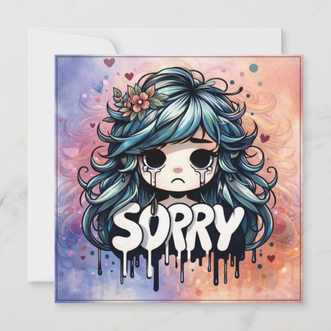 Tarjetas de disculpa  (Anverso)