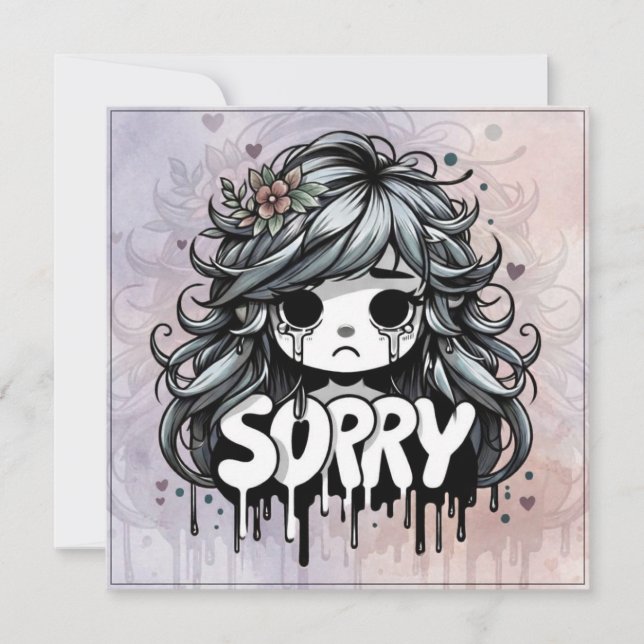 Tarjetas de disculpa  (Anverso)