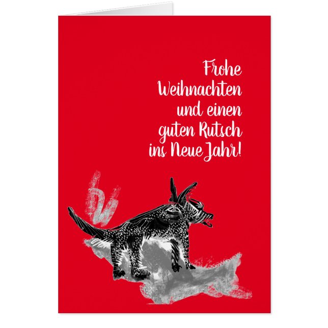 tarjetas de diseño de perros irónicos (Frente)