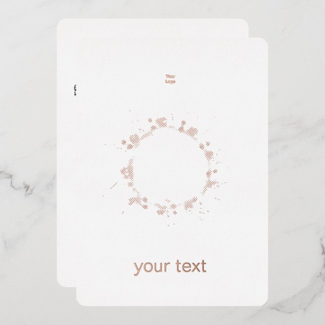 TARJETAS DE DISEÑO MÍNIMO SIMPAL (Anverso/Reverso)