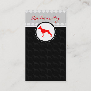 Tarjetas de Doberman