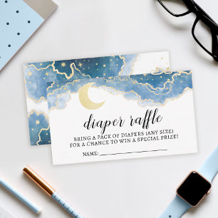 Tarjetas de ducha de bebé de rastrillo de pañales 