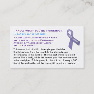 Tarjetas de EA/TEF para los muchachos