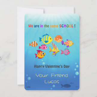 Tarjetas de El día de San Valentín para niños en a