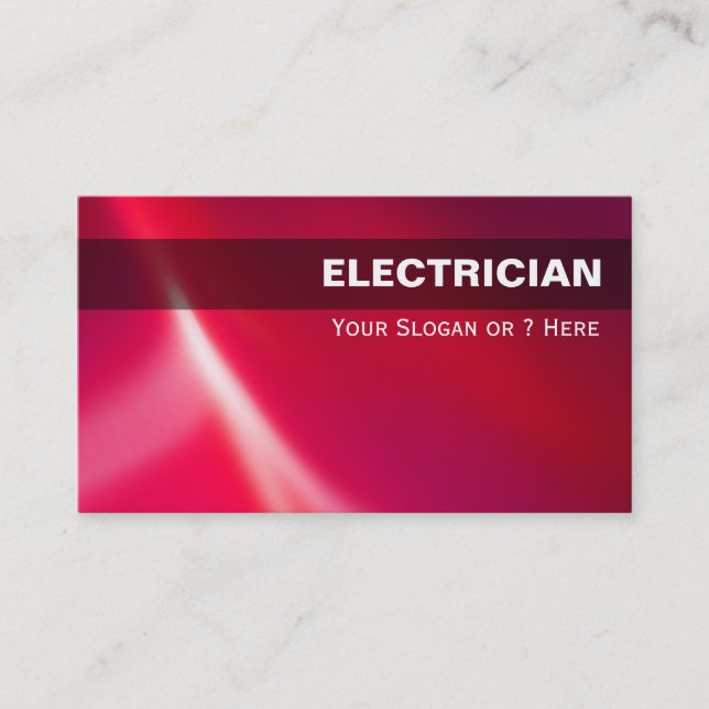 Tarjetas de Electricista (Anverso)