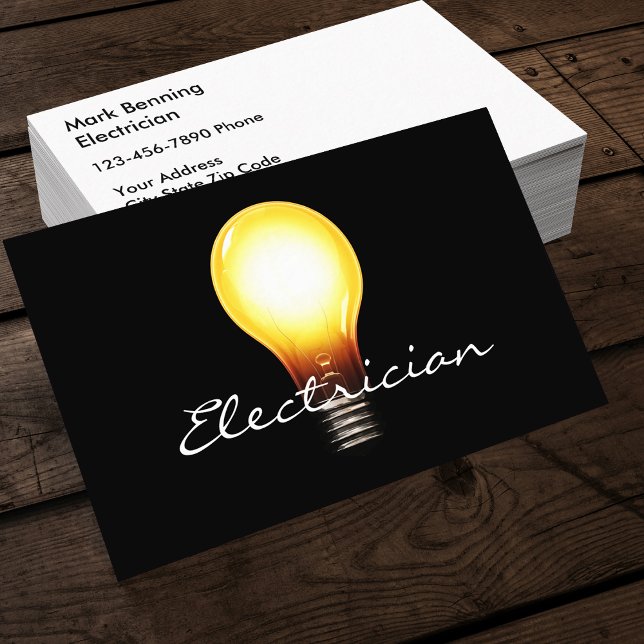 Tarjetas de Electricista Simples (Subido por el creador)