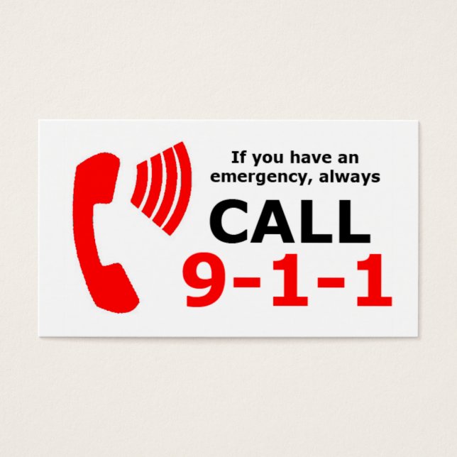 Tarjetas de emergencia de CPR (Frente)