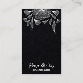 Tarjetas de empaque de arte de la línea negra