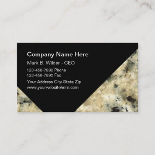 Tarjetas de empresa de construcción