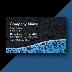 Tarjetas de empresa de plomo