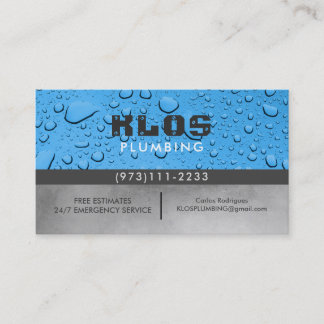 Tarjetas de empresa de plomo