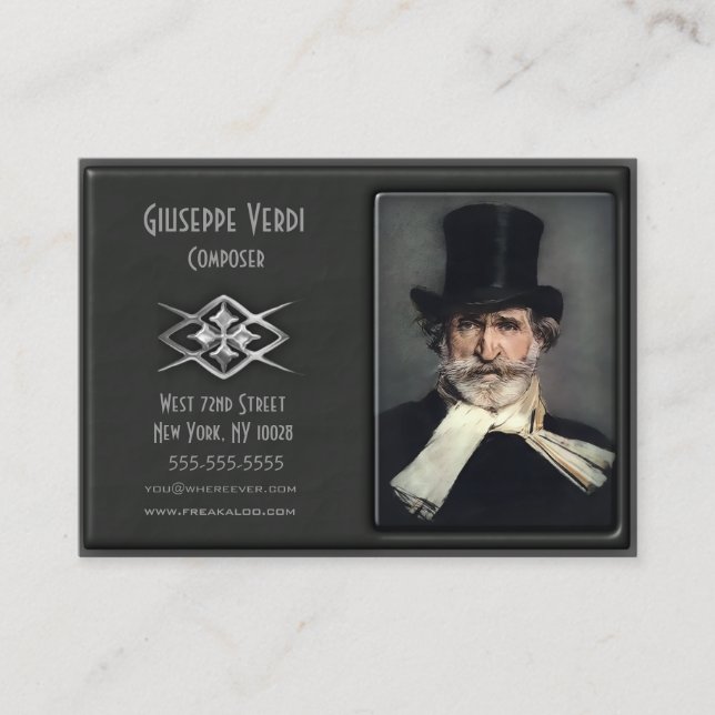 Tarjetas de encargo de lujo contemporáneas del (Anverso)