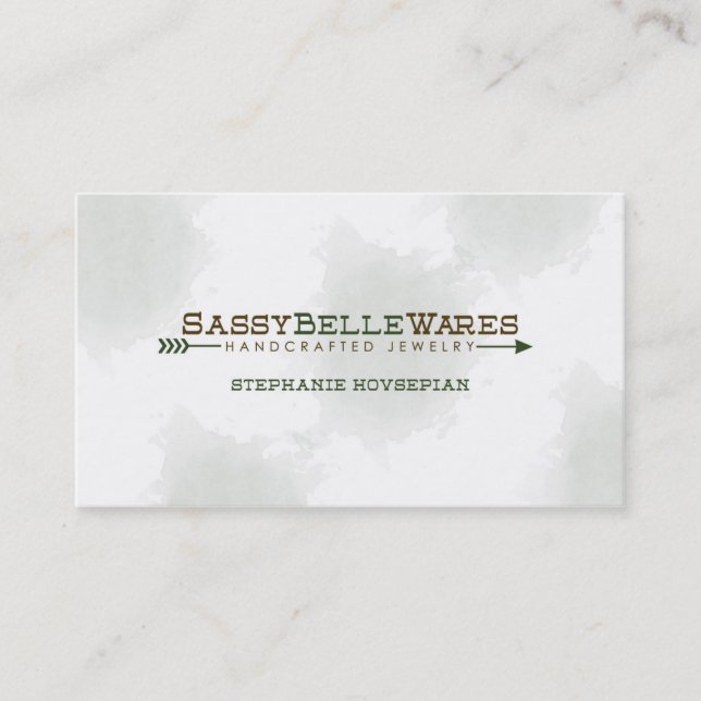 Tarjetas de encargo de SassyBelleWares (Anverso)