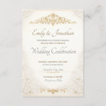 Tarjetas de Encerramiento de Boda Personalizadas y
