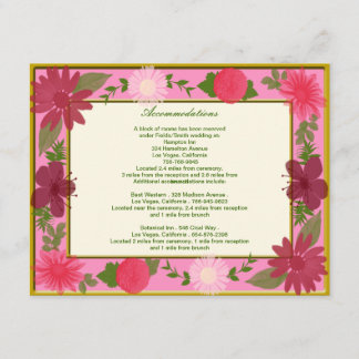 Tarjetas de Encerramiento Personalizadas de Flores