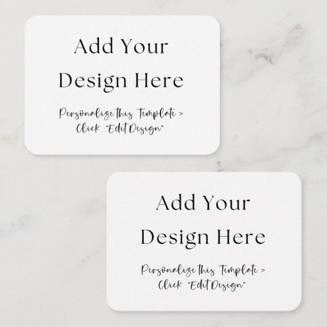 Tarjetas de Enclosure de 3.5" x 2.5" (Anverso / Reverso)