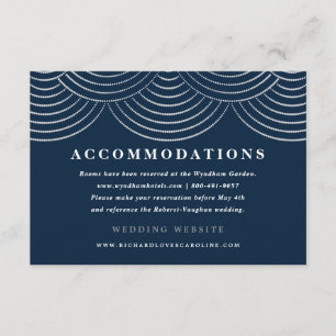 Tarjetas de Enclosure de Luces de Cadena Art Deco 