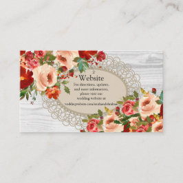 Tarjetas de Enclosure para Sitio Web de Boda