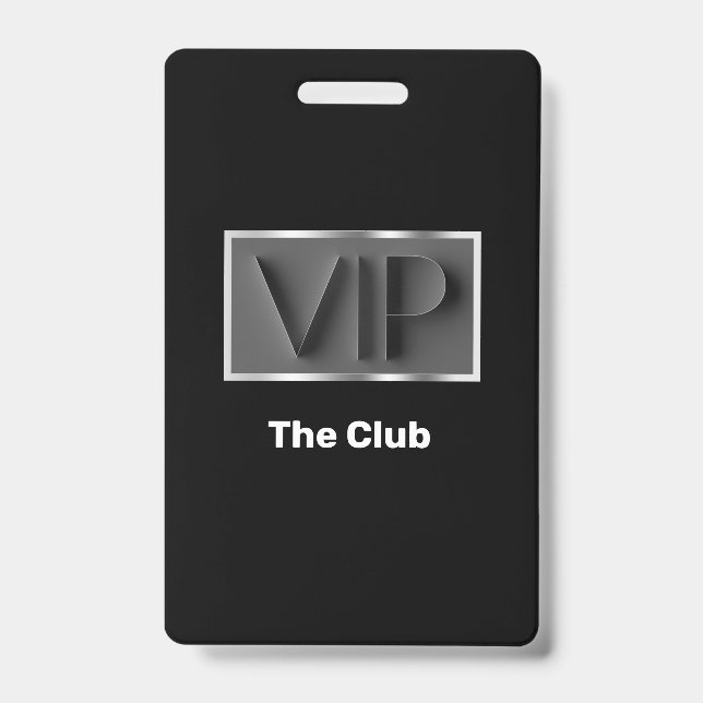 Tarjetas de entrada al club VIP Classy (Parte frontal)