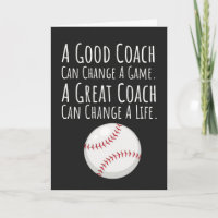 Tarjetas de Entrenador de Béisbol Negro Entrenador