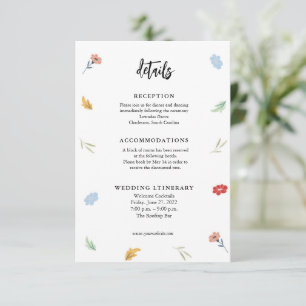 Tarjetas de envoltorio alegres y coloridas Bodas