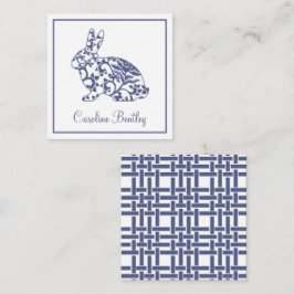 Tarjetas de envoltorio Chinoiserie Bunny Rabbit