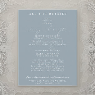 Tarjetas de envoltorio con detalles de Boda de Bou