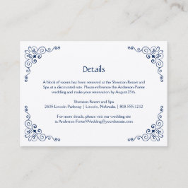 Tarjetas de envoltorio con detalles de los Swirls