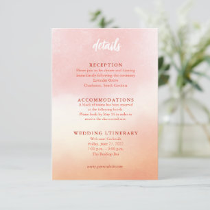 Tarjetas de envoltorio de Boda de acuarela románti