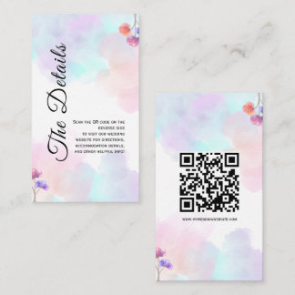 Tarjetas de envoltorio de Boda de color azul y de