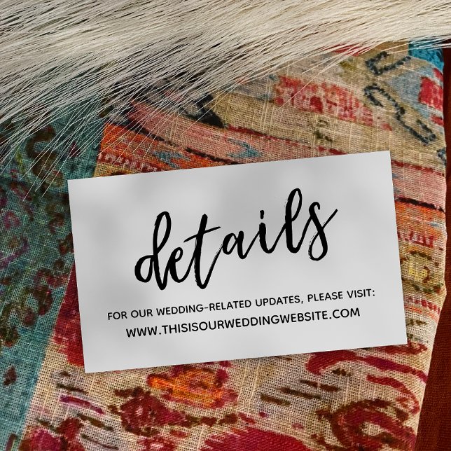 Tarjetas de envoltorio de Boda de escritura a mano (Subido por el creador)