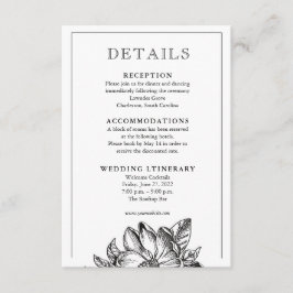 Tarjetas de envoltorio de invitación a la boda ele