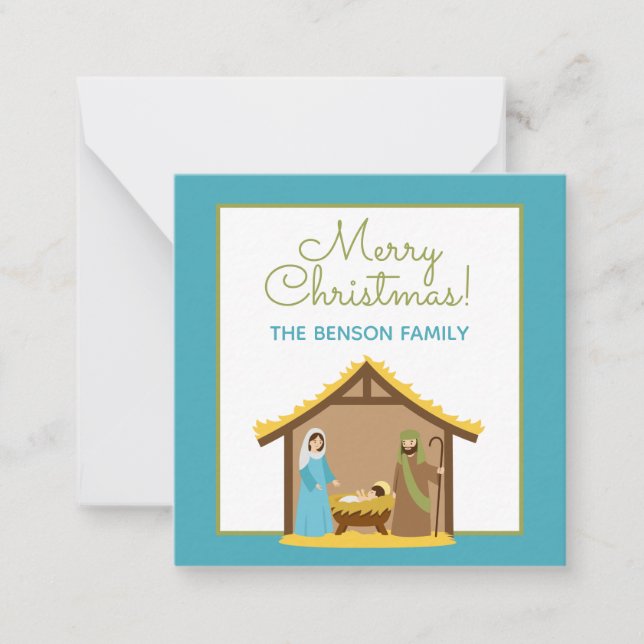 Tarjetas de envoltorio de regalo de regalo para na (Anverso)