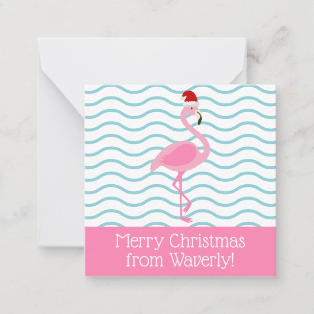 Tarjetas de envoltorio de regalo para Navidades de (Anverso)