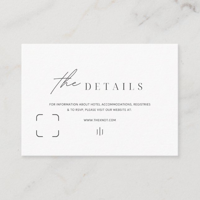 Tarjetas de envoltorio informáticas simples en bla (Anverso)