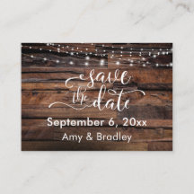 Tarjetas de envoltorio rusticas para guardar la fe