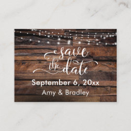 Tarjetas de envoltorio rusticas para guardar la fe