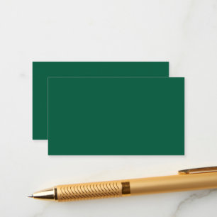 Tarjetas de envoltorio verde oscuro y rico