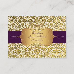 Tarjetas de envolvente PixDezines Desiree Damask/D