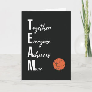 Tarjetas de equipo de baloncesto Jugador Deportes 