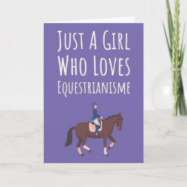 Tarjetas de Equitación Rosadas Lindas para Bebés y